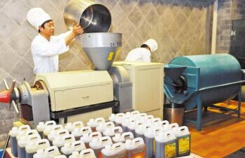 螺旋榨油機和液壓榨油機壓榨芝麻有哪些區(qū)別？(圖2)
